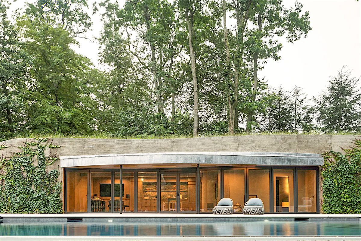 Sliding Glass Doors: The Secret to a Seamless Pool House Design