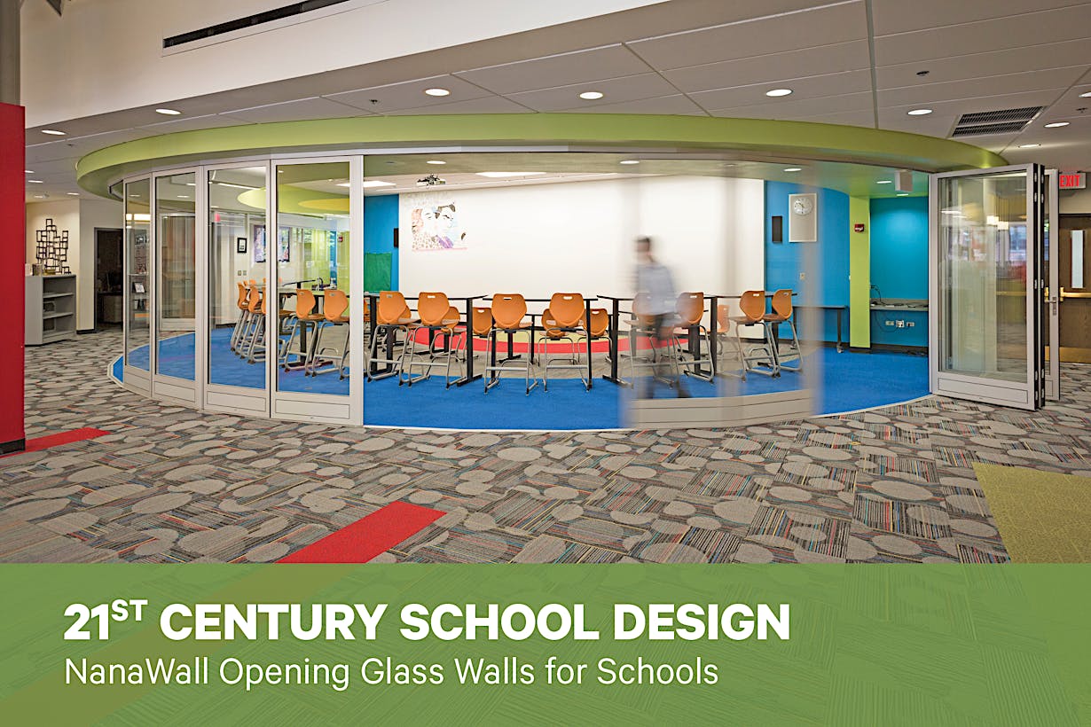 NanaWall 21st Century School Design Brochure | Opening Glass Walls for Schools