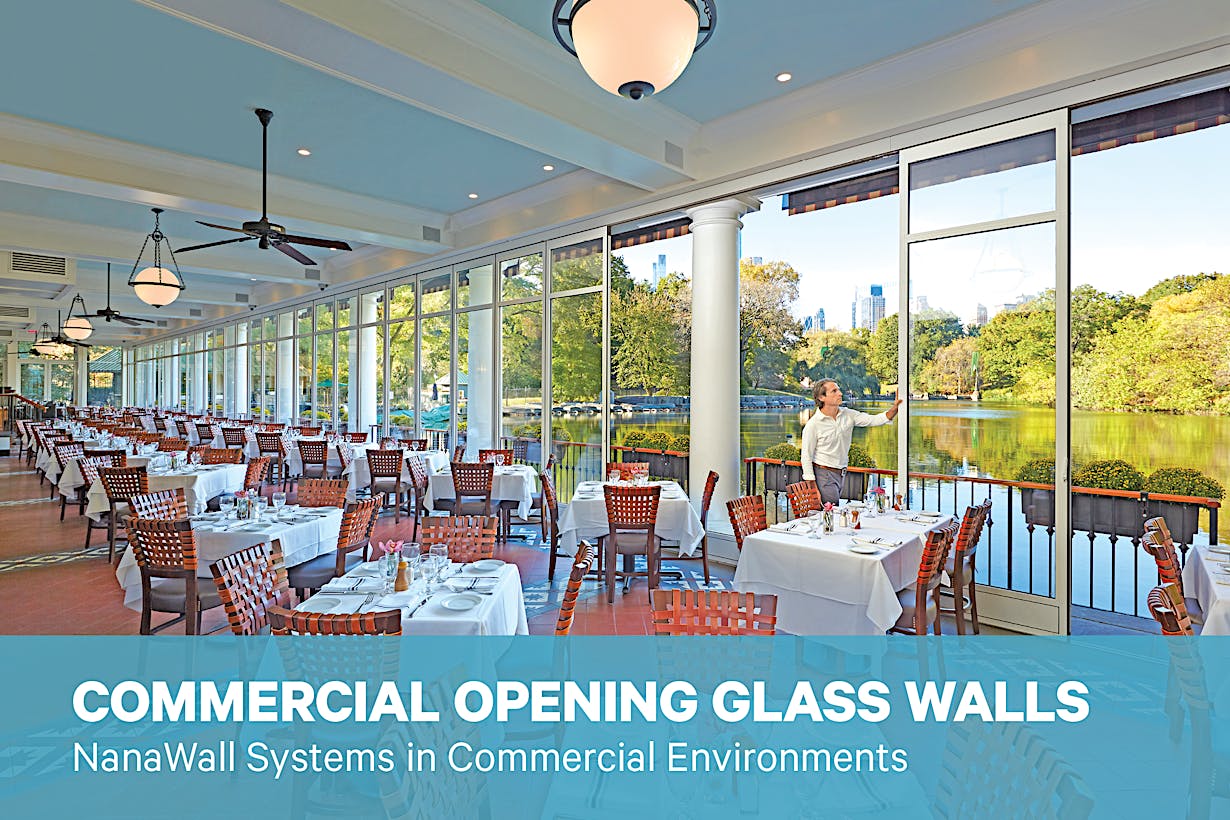 NanaWall Commercial Brochure | Opening Glass Walls