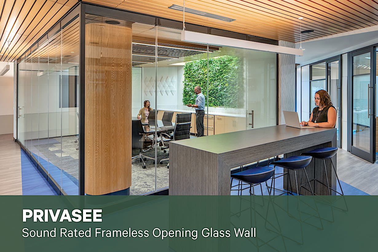 NanaWall PrivaSEE Brochure | Sound Rated Frameless Opening Glass Wall