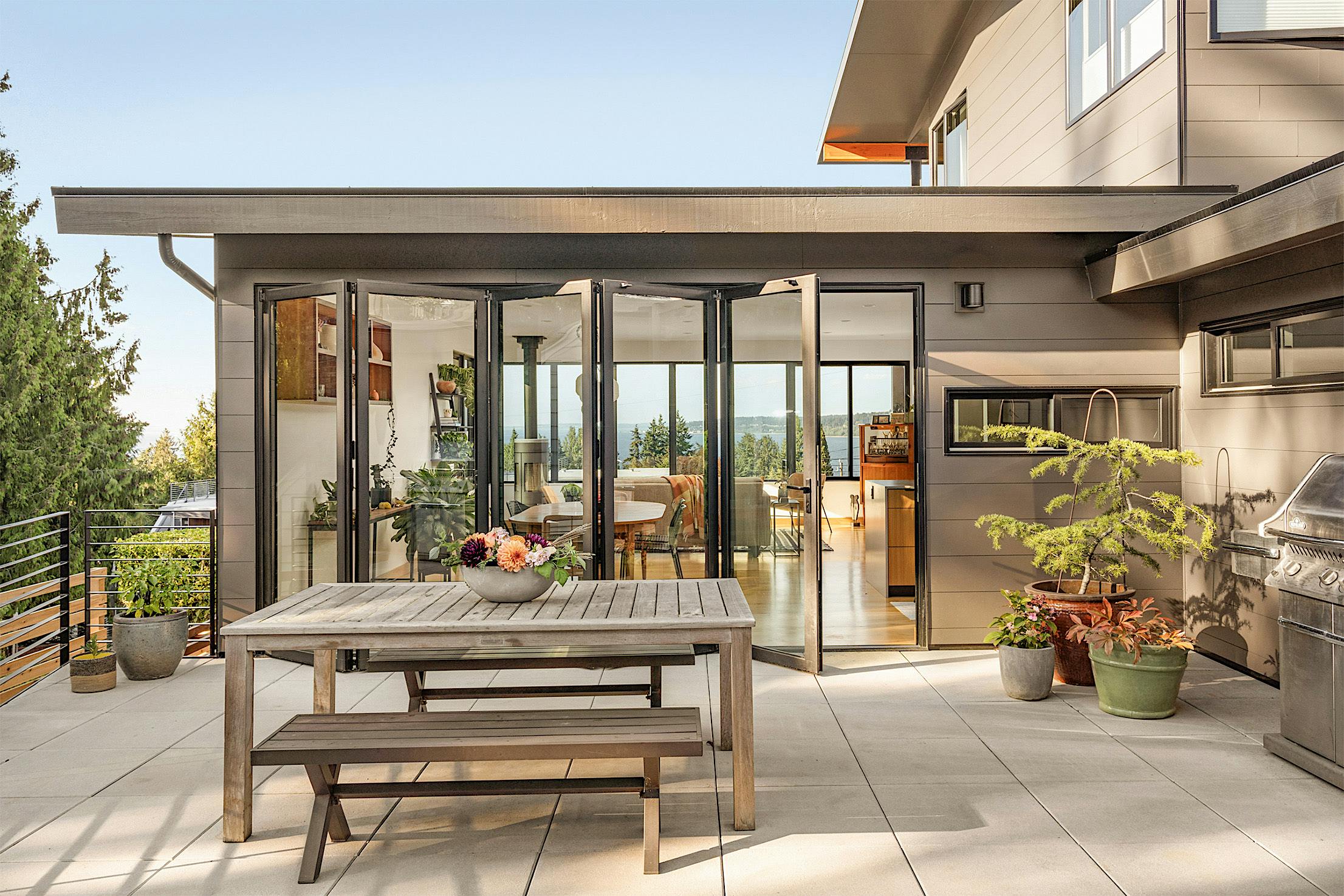 NanaWall folding patio doors