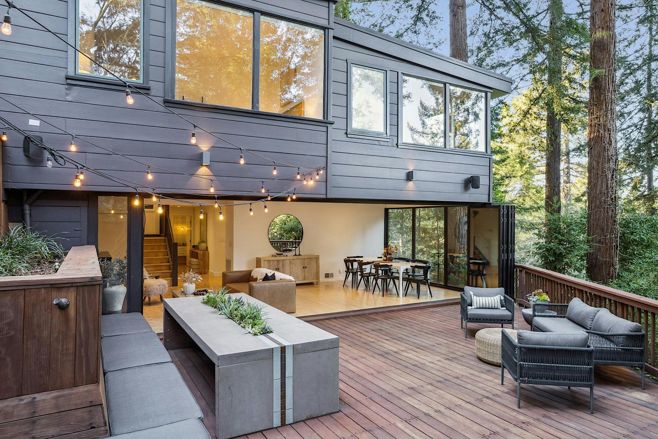 folding patio door system