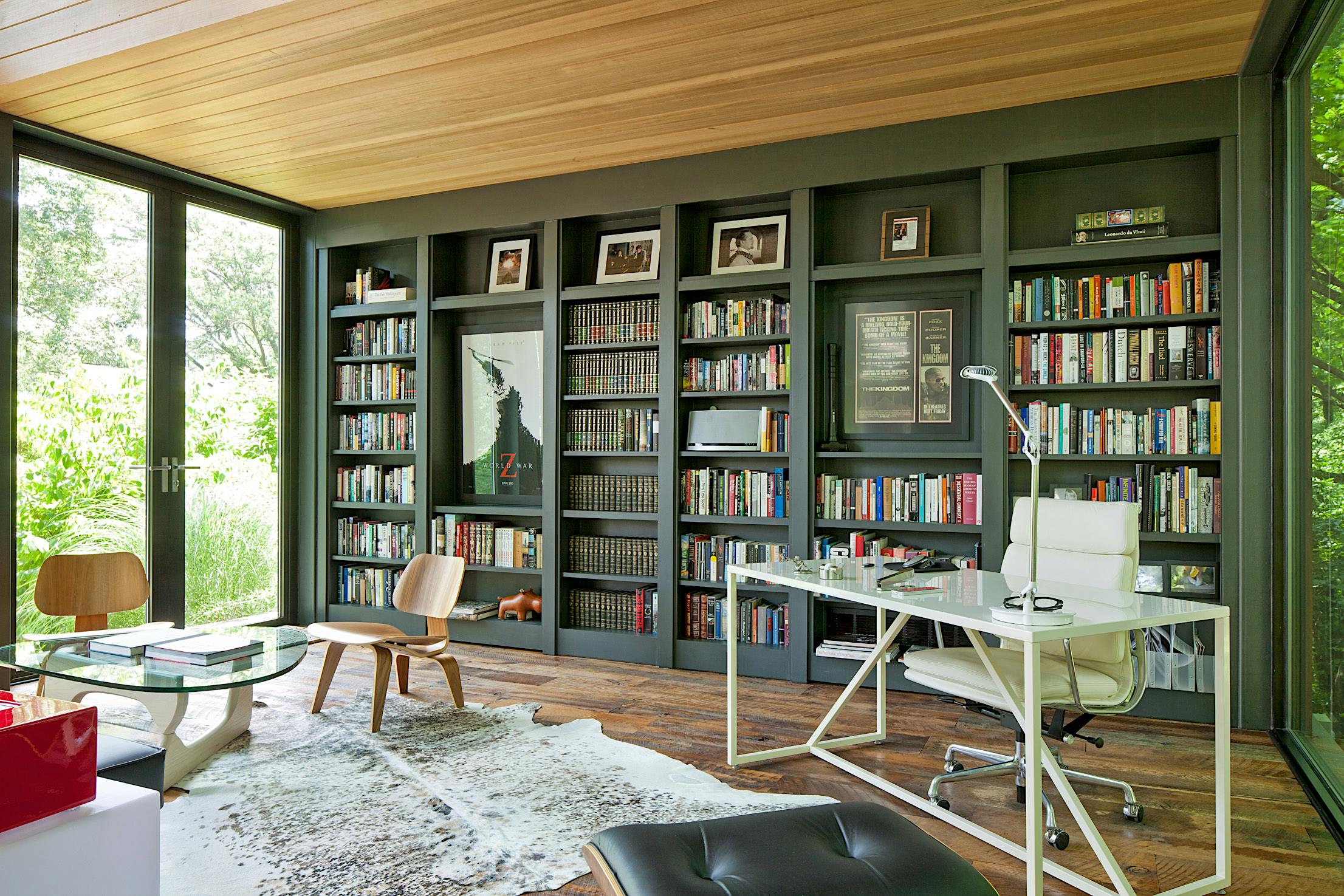 ADU with folding glass doors
