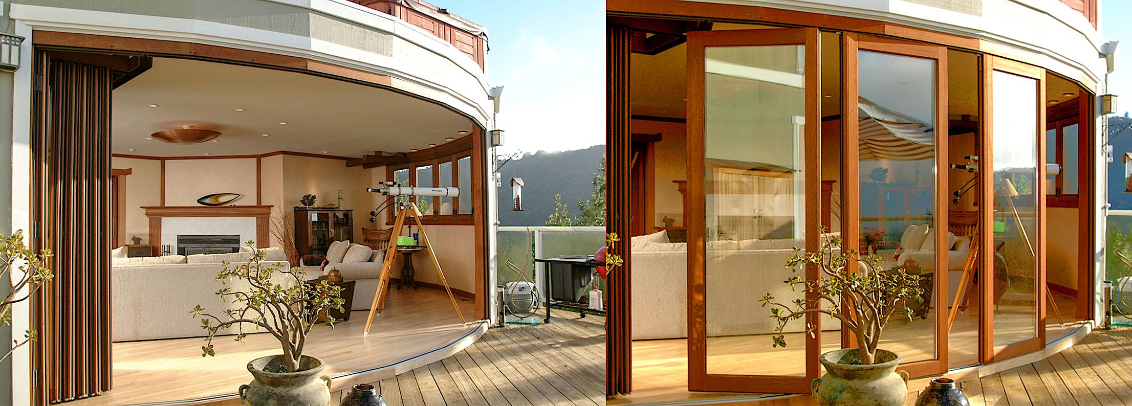 wood framed durable sliding glass doors lasts for decades
