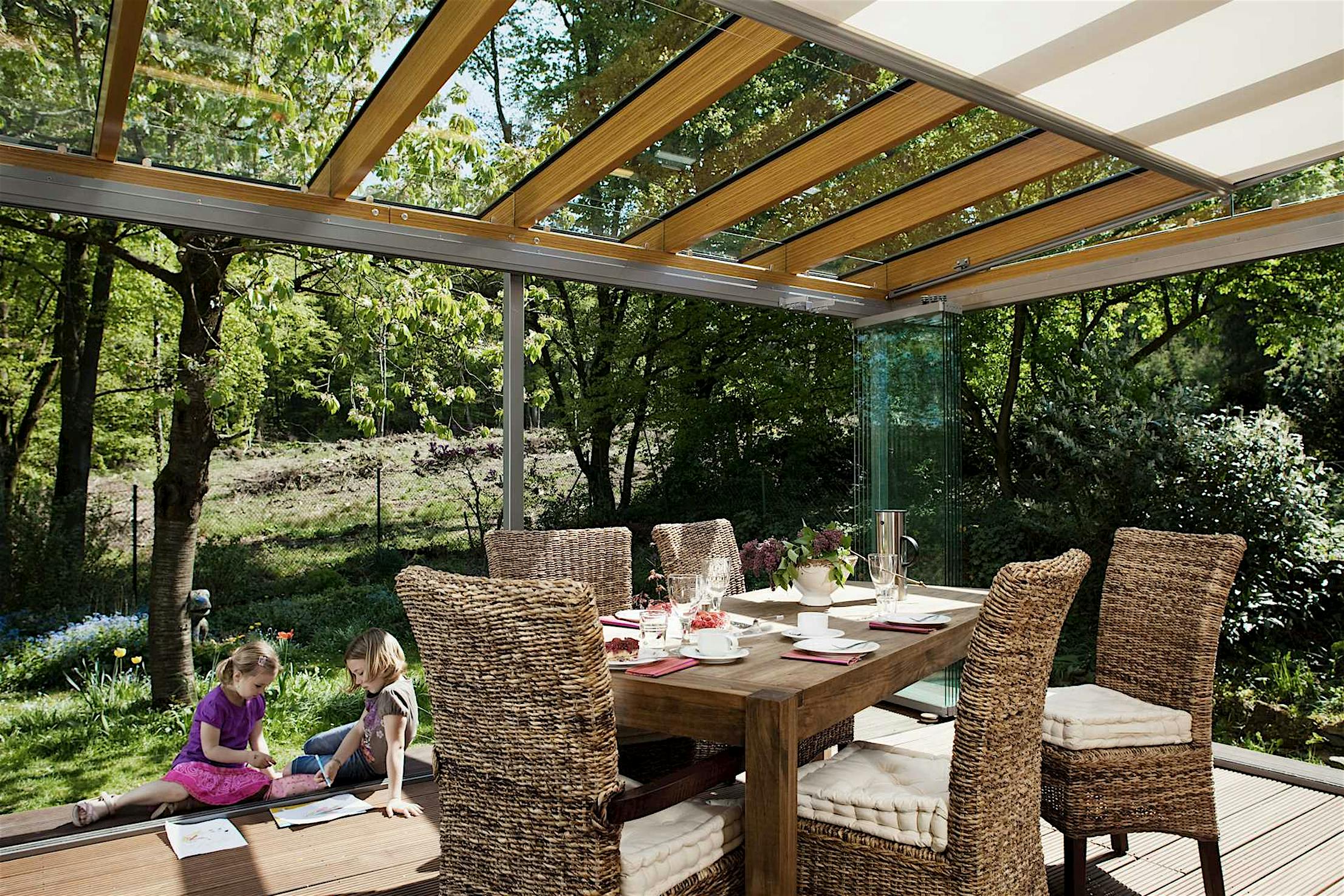 SL25 Patio all-glass sliding doors