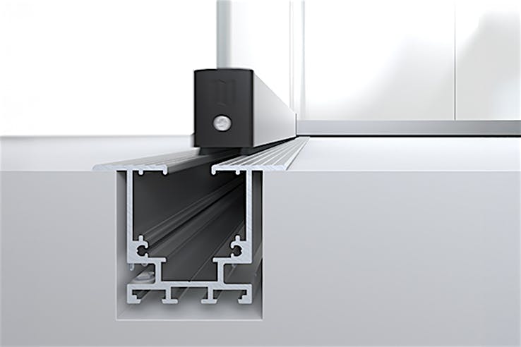 SL25 Accessible Floor Tracks