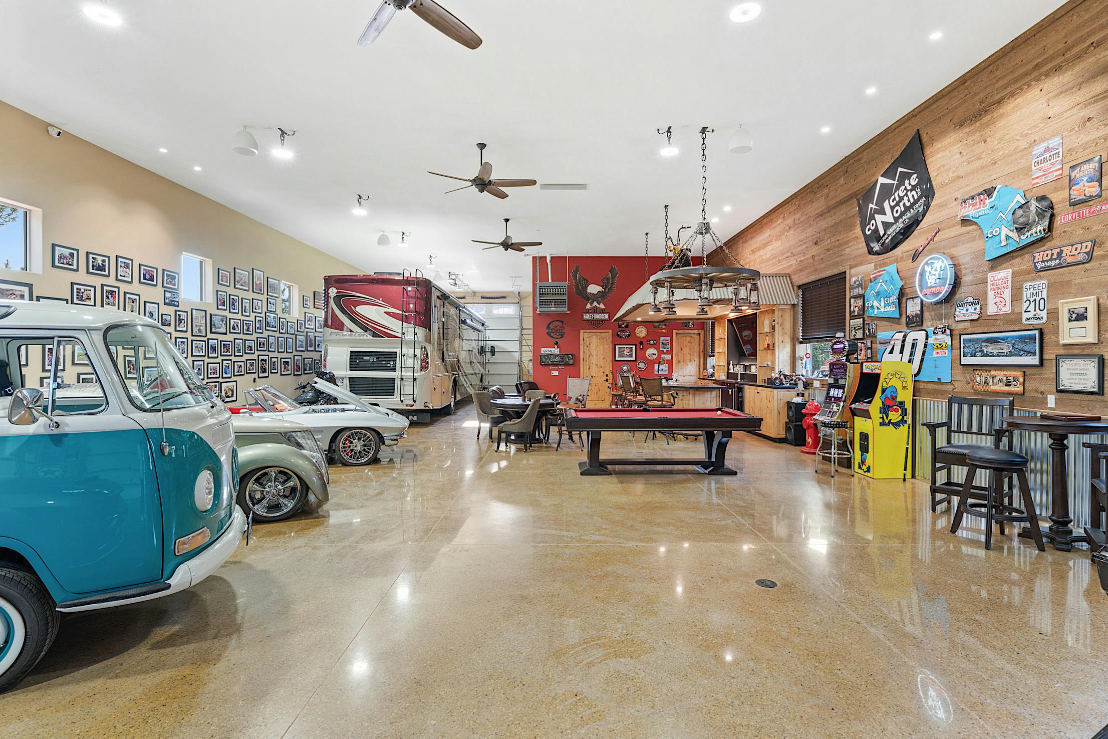 The ultimate man cave in Reno-Tahoe mountain home