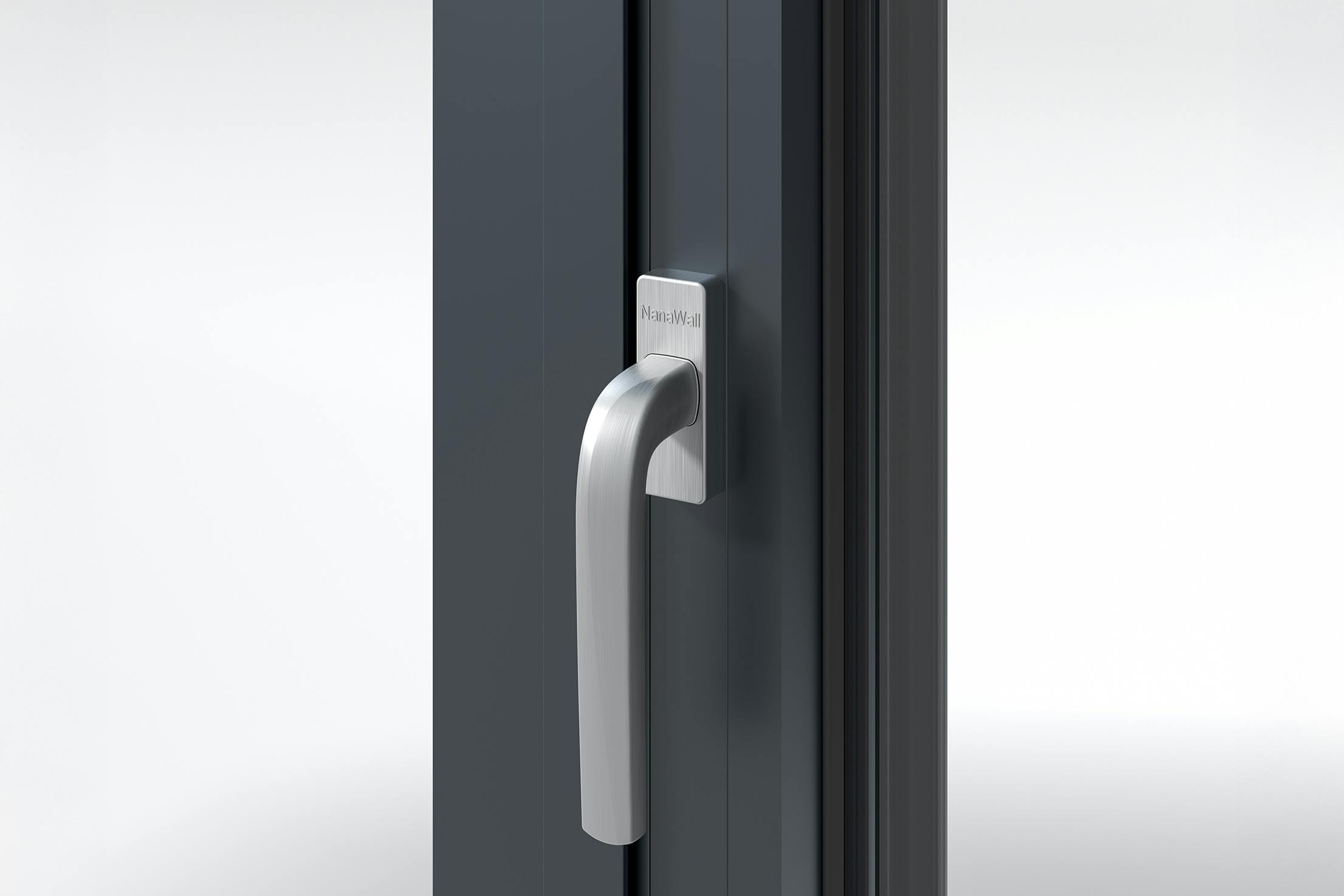 NW MultiSlide 630 silver handle | NanaWall