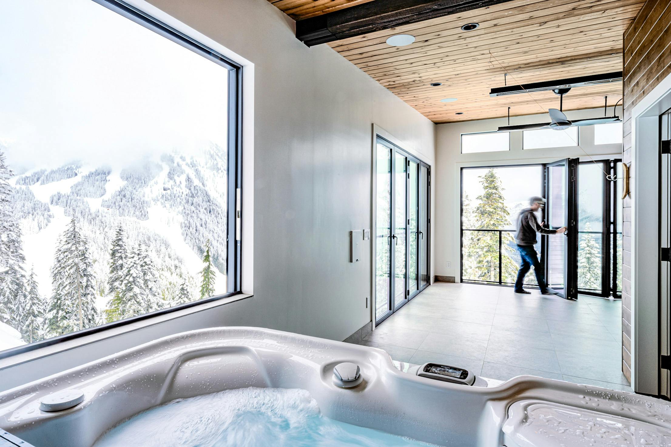 bifold glass door systems for cold weather