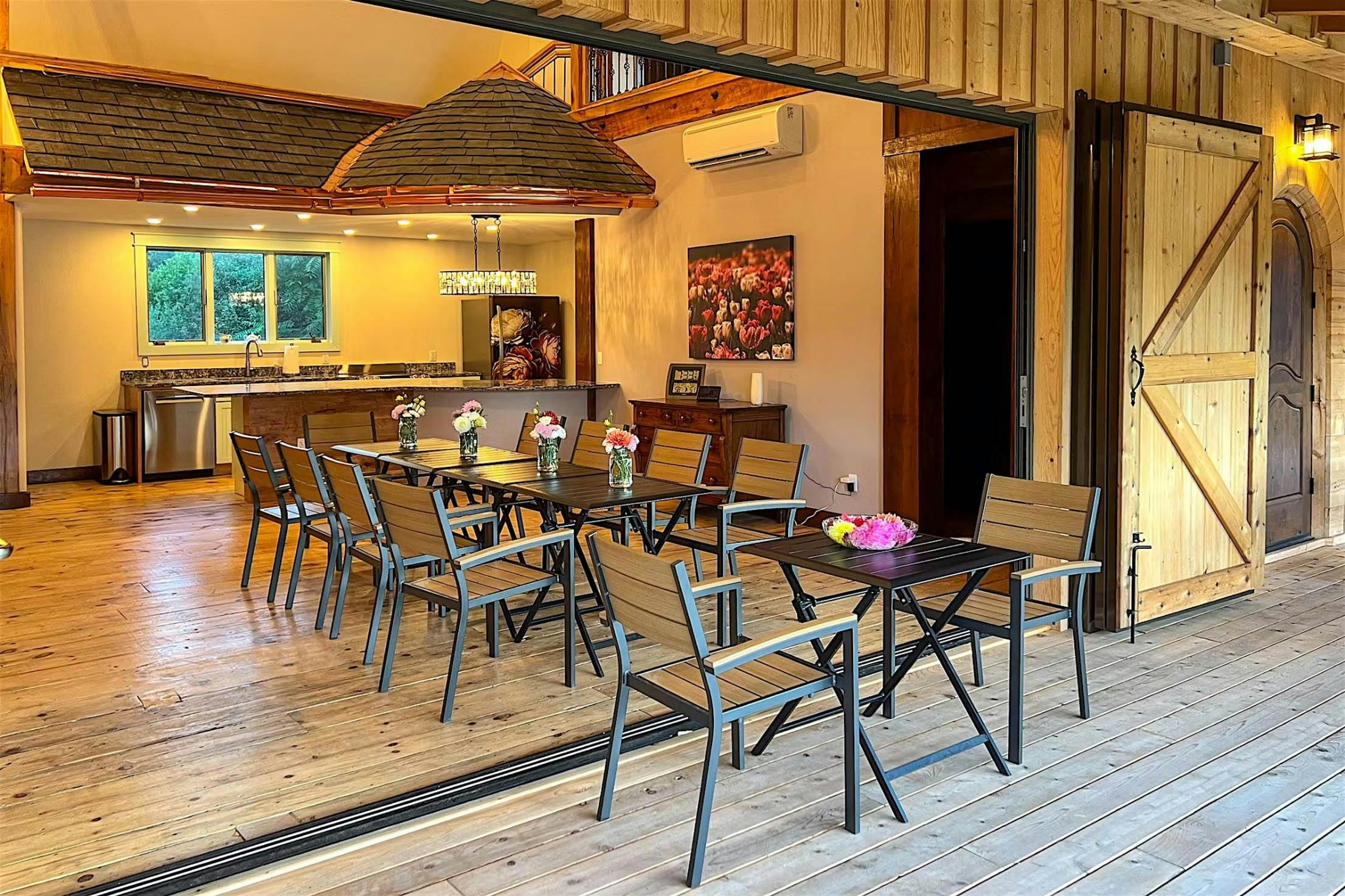 Bifolding patio door in Bardominium