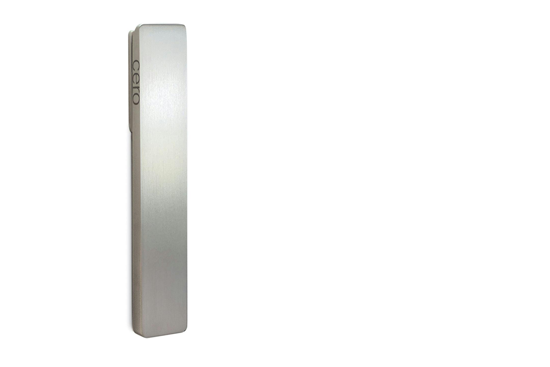 NanaWall cero handle with Brushed Clear Anodized finish