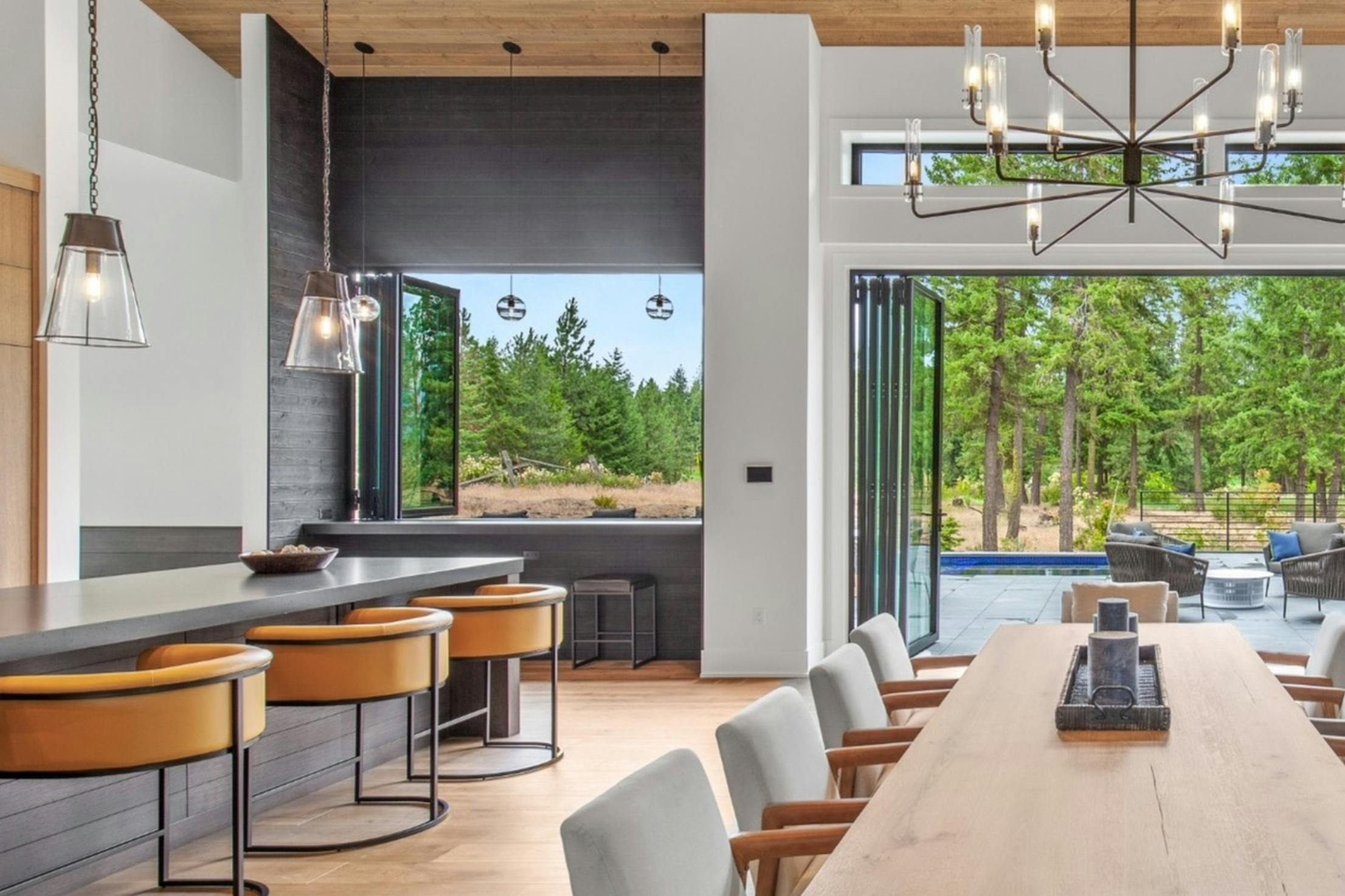 aluminum framed folding glass windows and doors