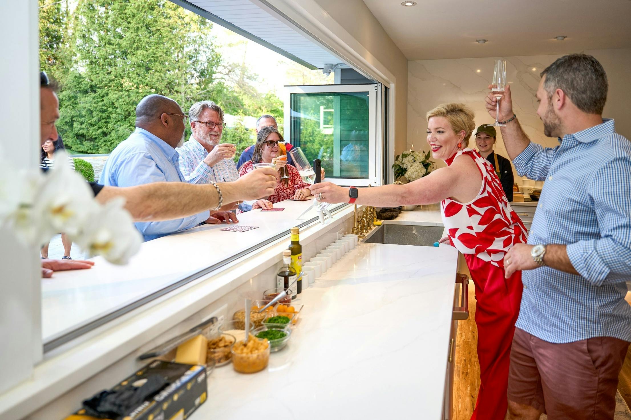 residential folding glass windows