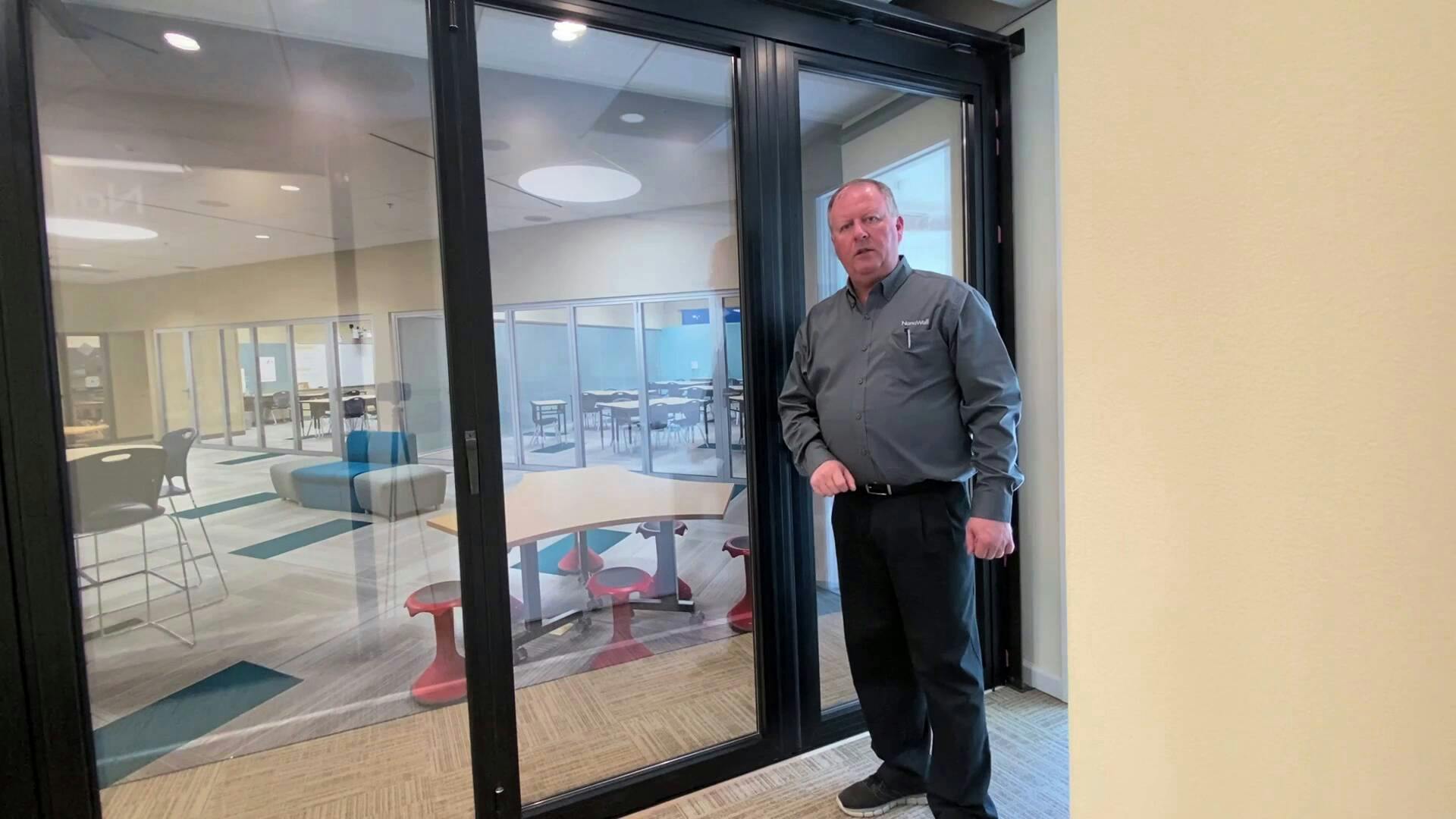 NanaWall NW Acoustical 645 | Operational video