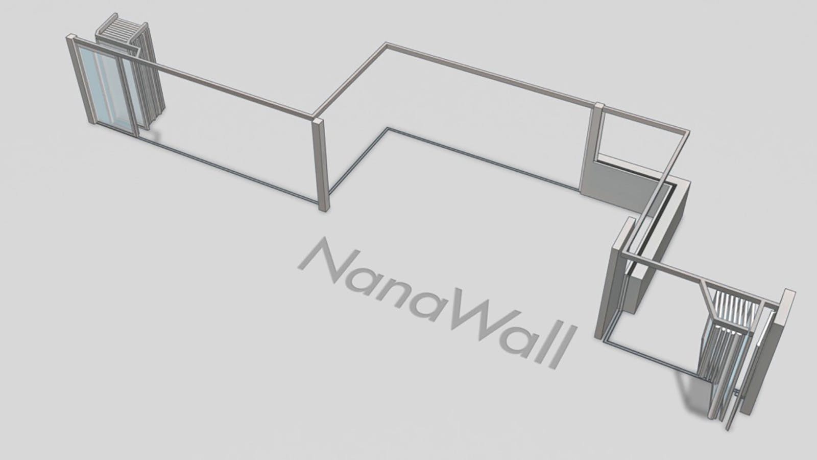 NanaWall window-door combination