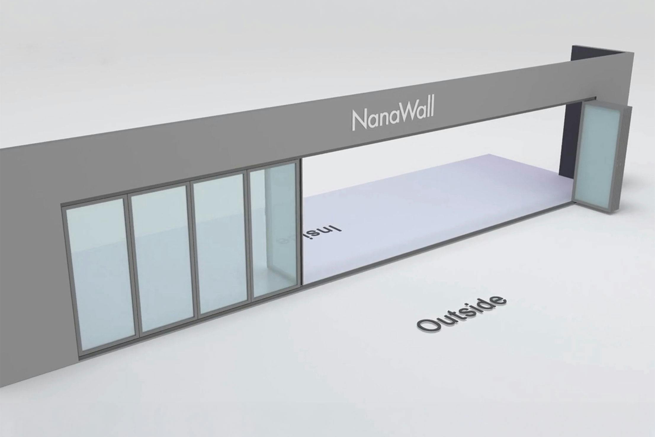 NanaWall Inward / Outward combination configurations 