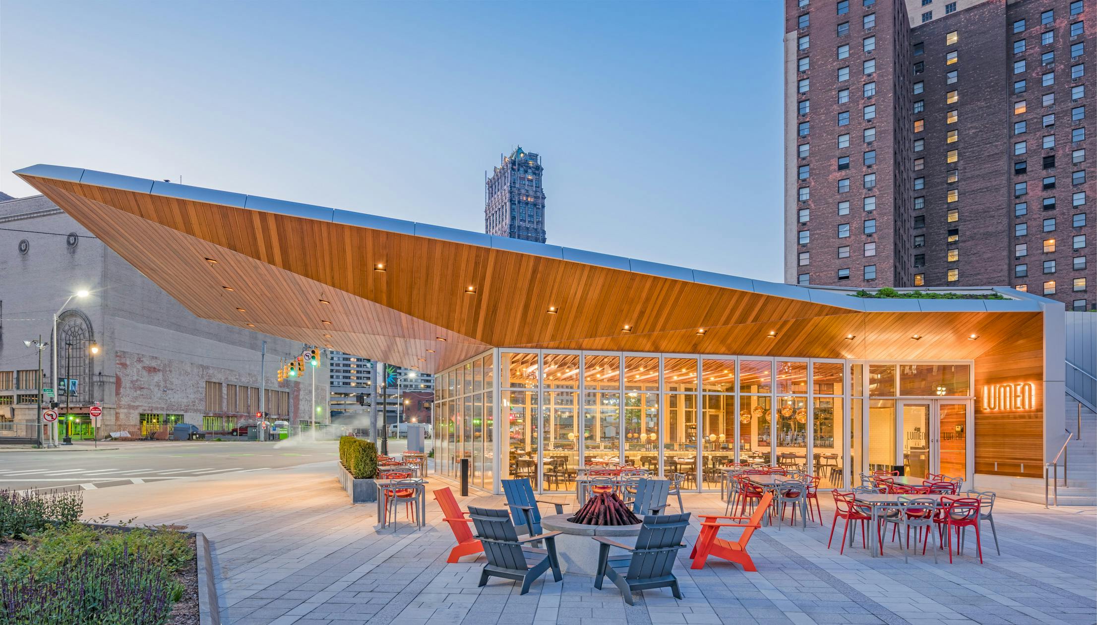 NanaWall opening glass wall systems in hospitality