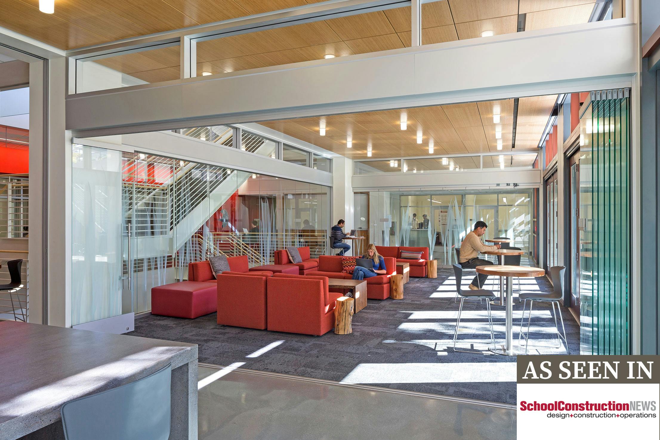 NanaWall as seen in School Construction News