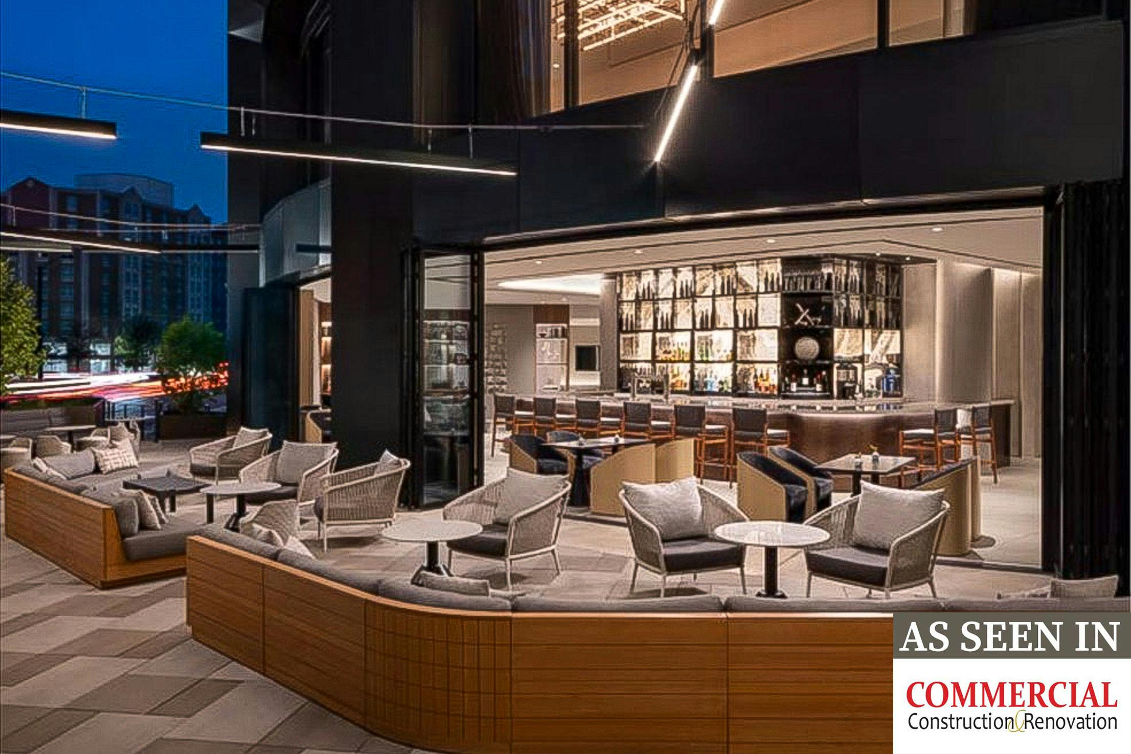 NanaWall Commercial Construction Renovation AC Marriot