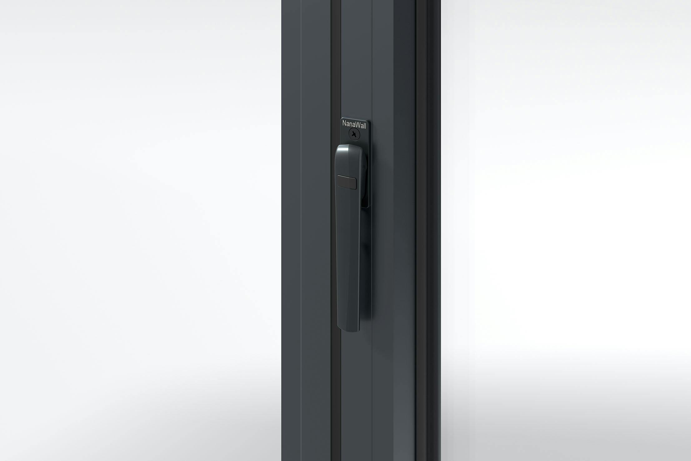 NanaWall Black Flat Handle