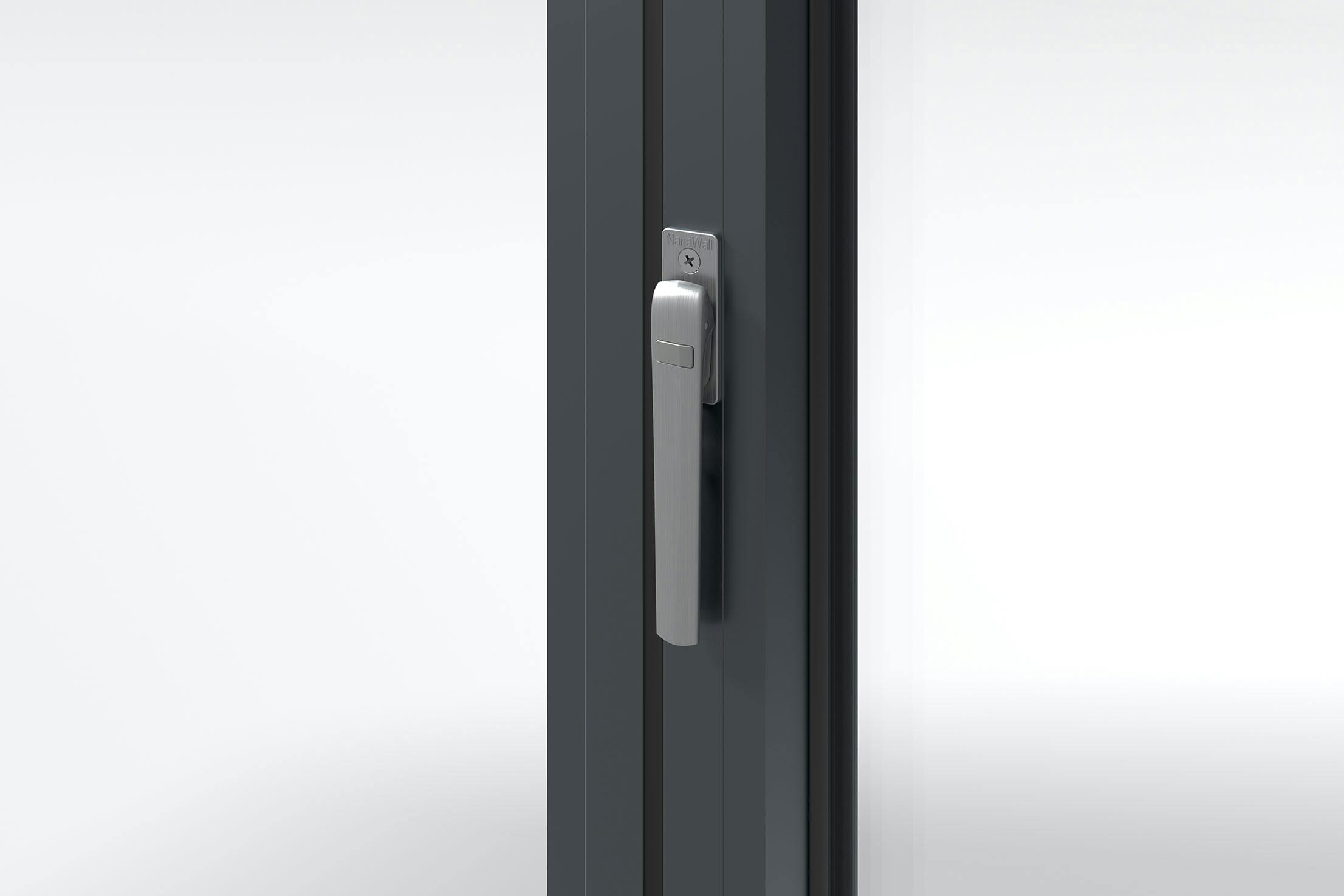 NanaWall Silver Flat Handle 