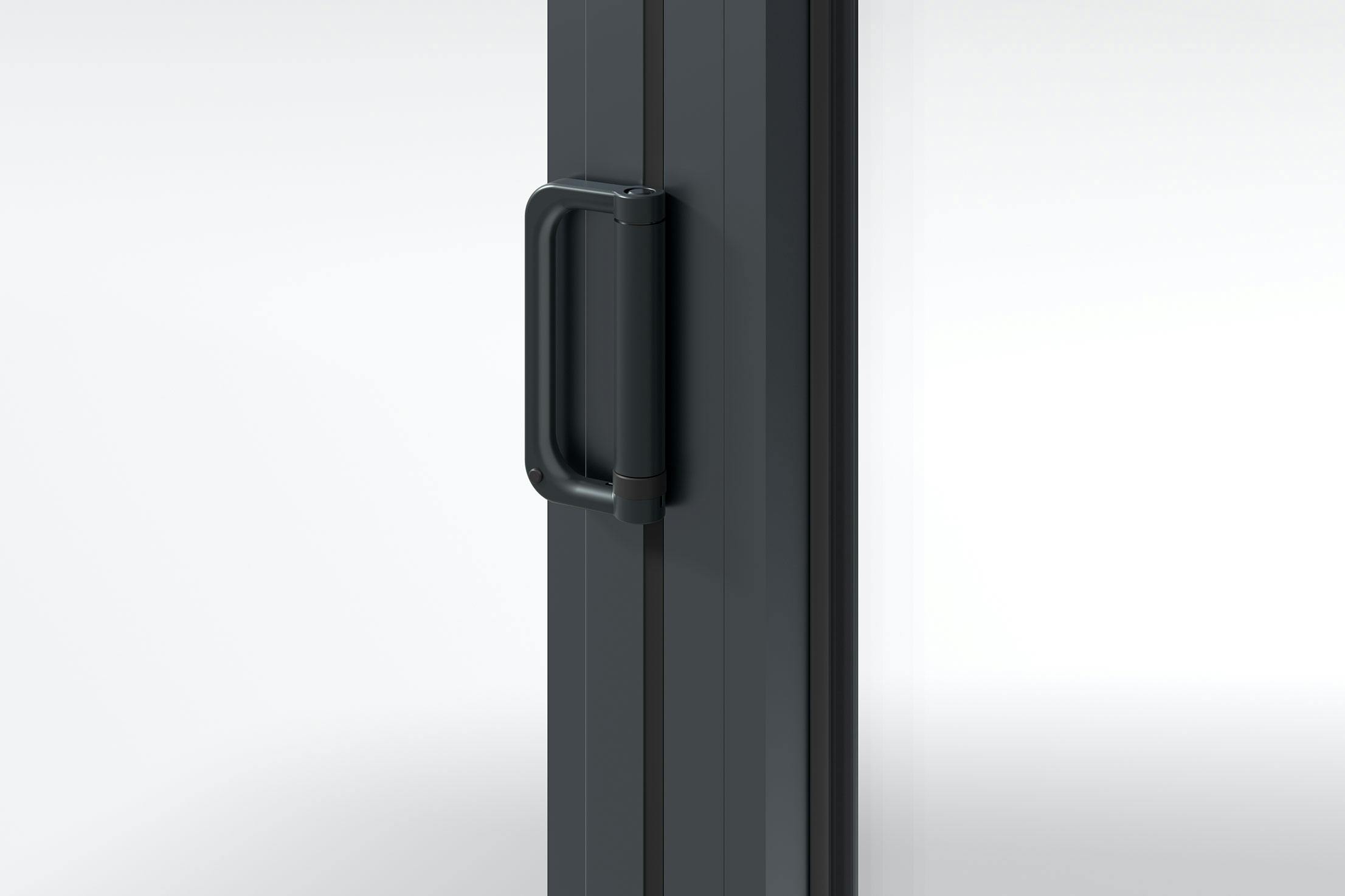 NanaWall Black Spring Loaded Pull Handle 