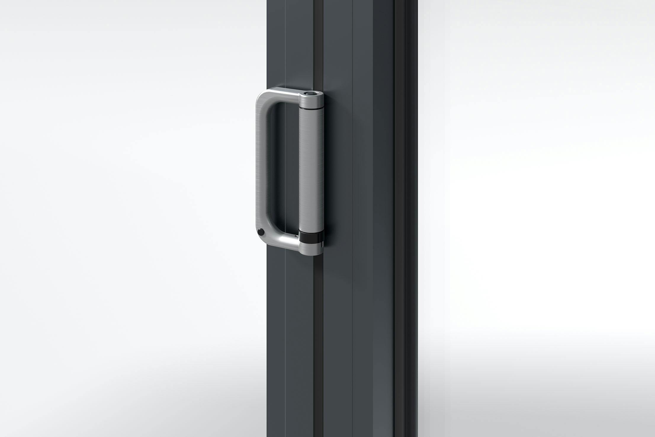 NanaWall Silver Spring Loaded Pull Handle 