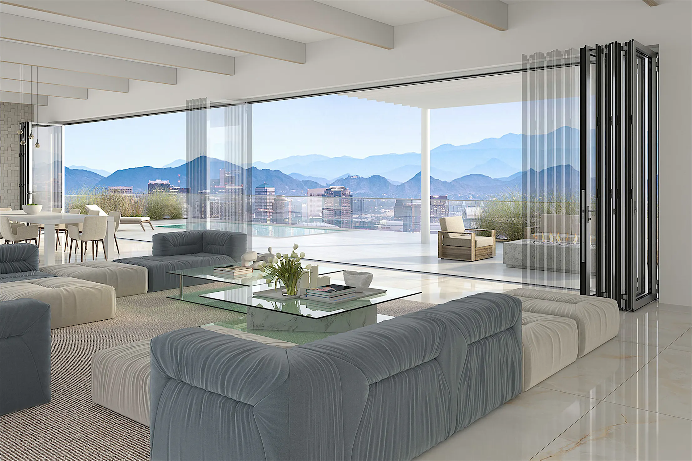 Beautiful view of Penthouse Apartment With Energy Efficiency